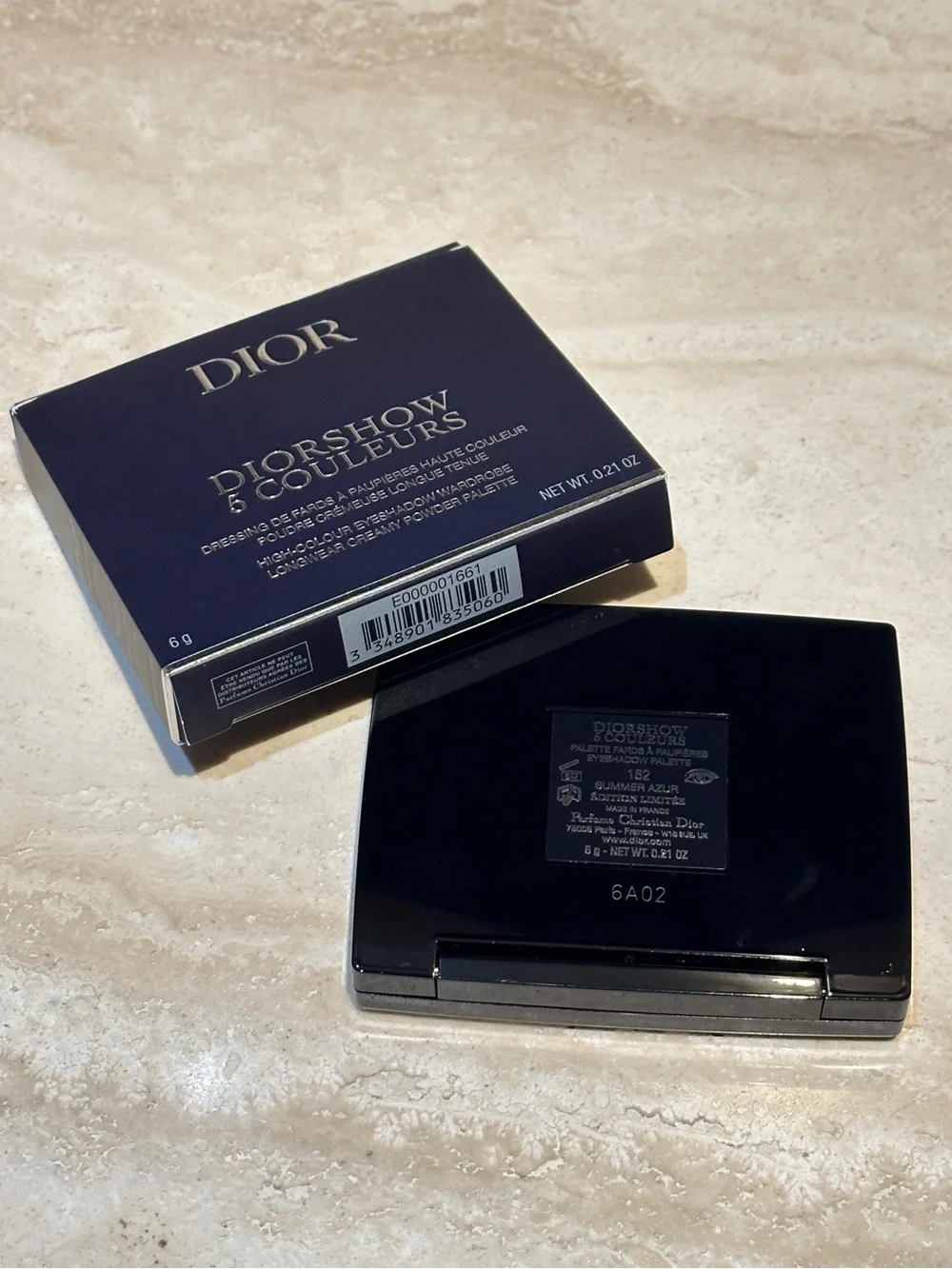 Dior eyeshadow palette